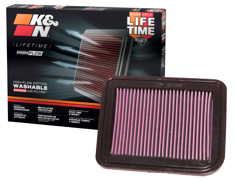 Mitsubishi Eclipse Air Filter - K&N Engineering - Drop In - `06-`09